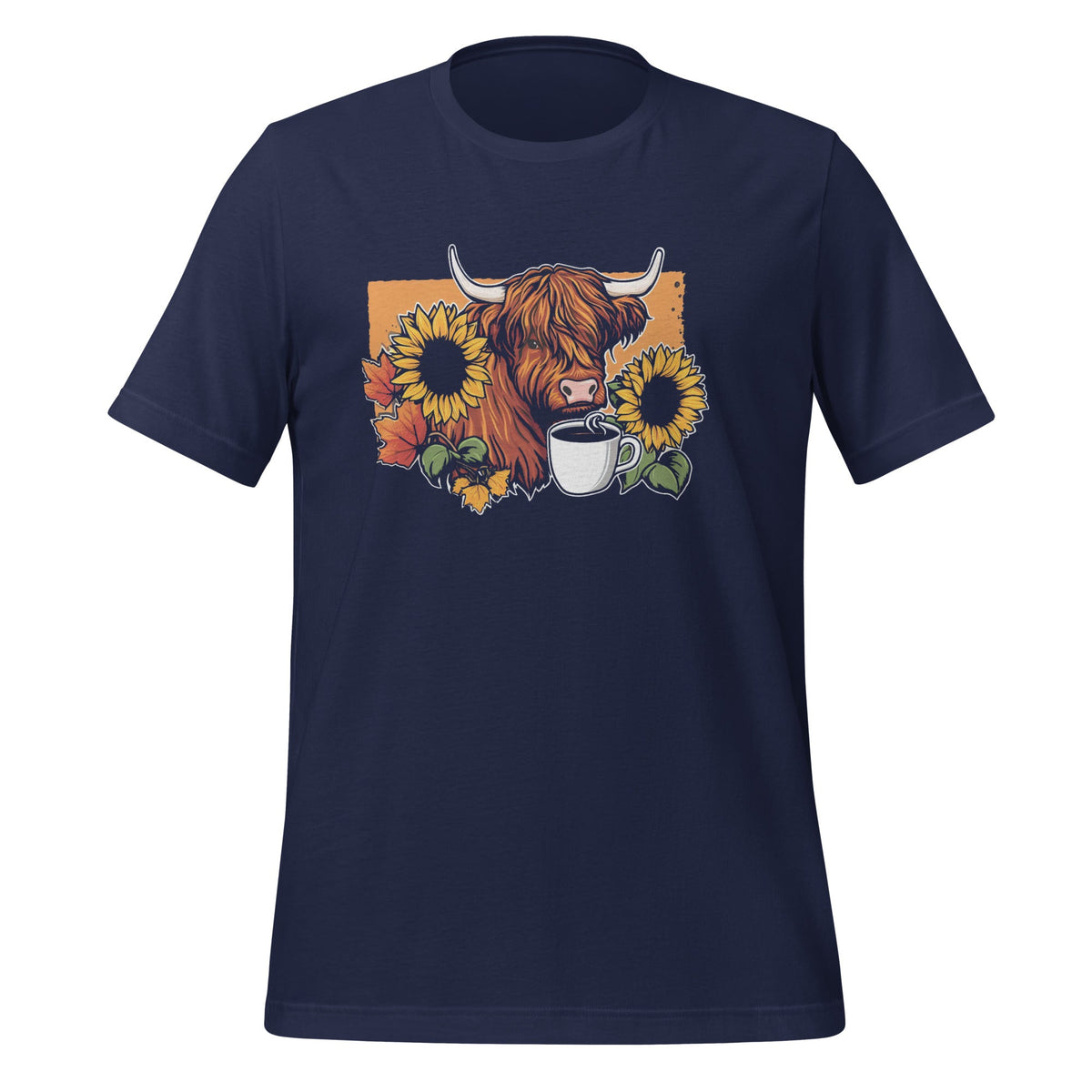 Scottish Highland Cow Sunflower Fall Vibes Coffee Lover product image 2