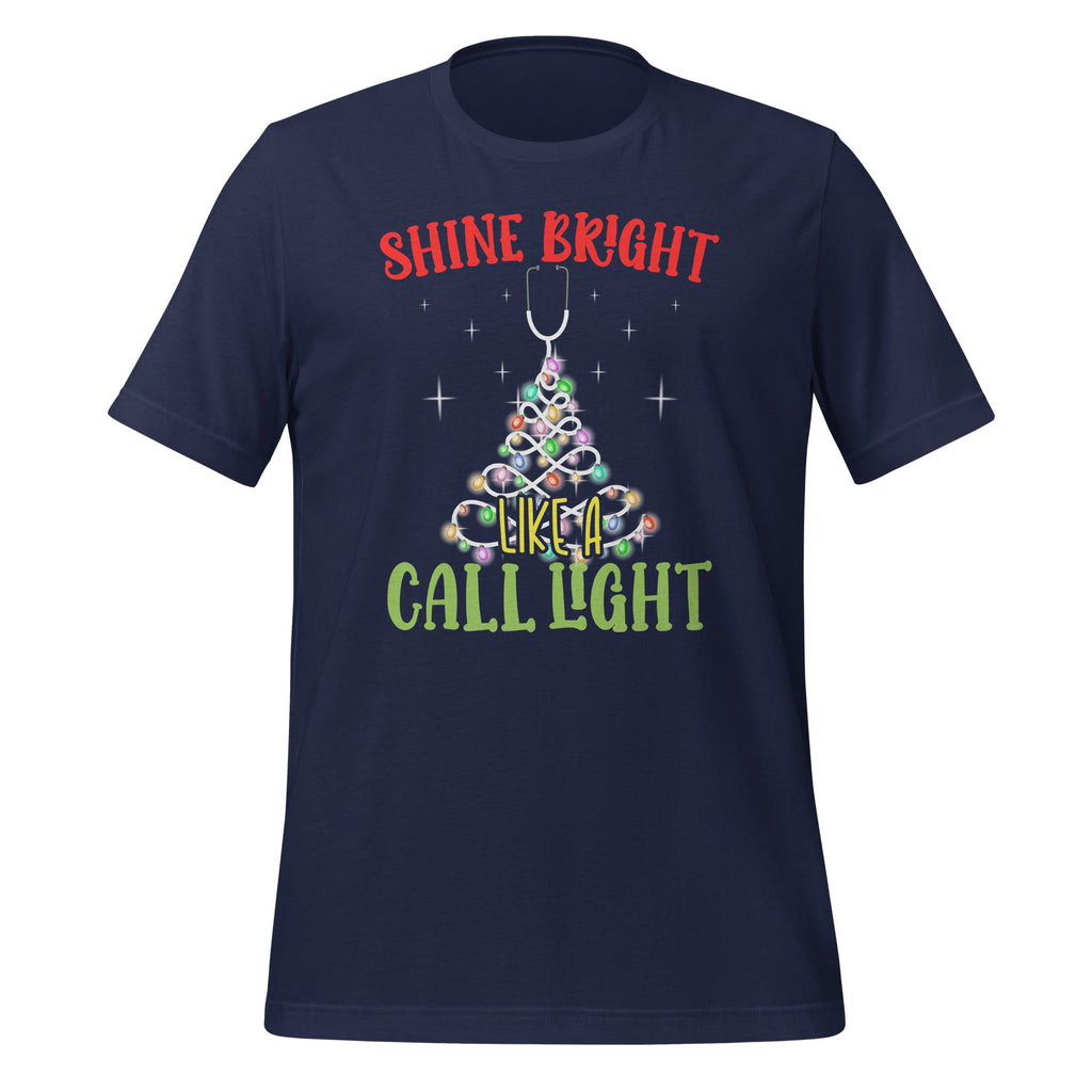 Shine Bright Like A Call Light Nurse Nursing Xmas Lights product image 2