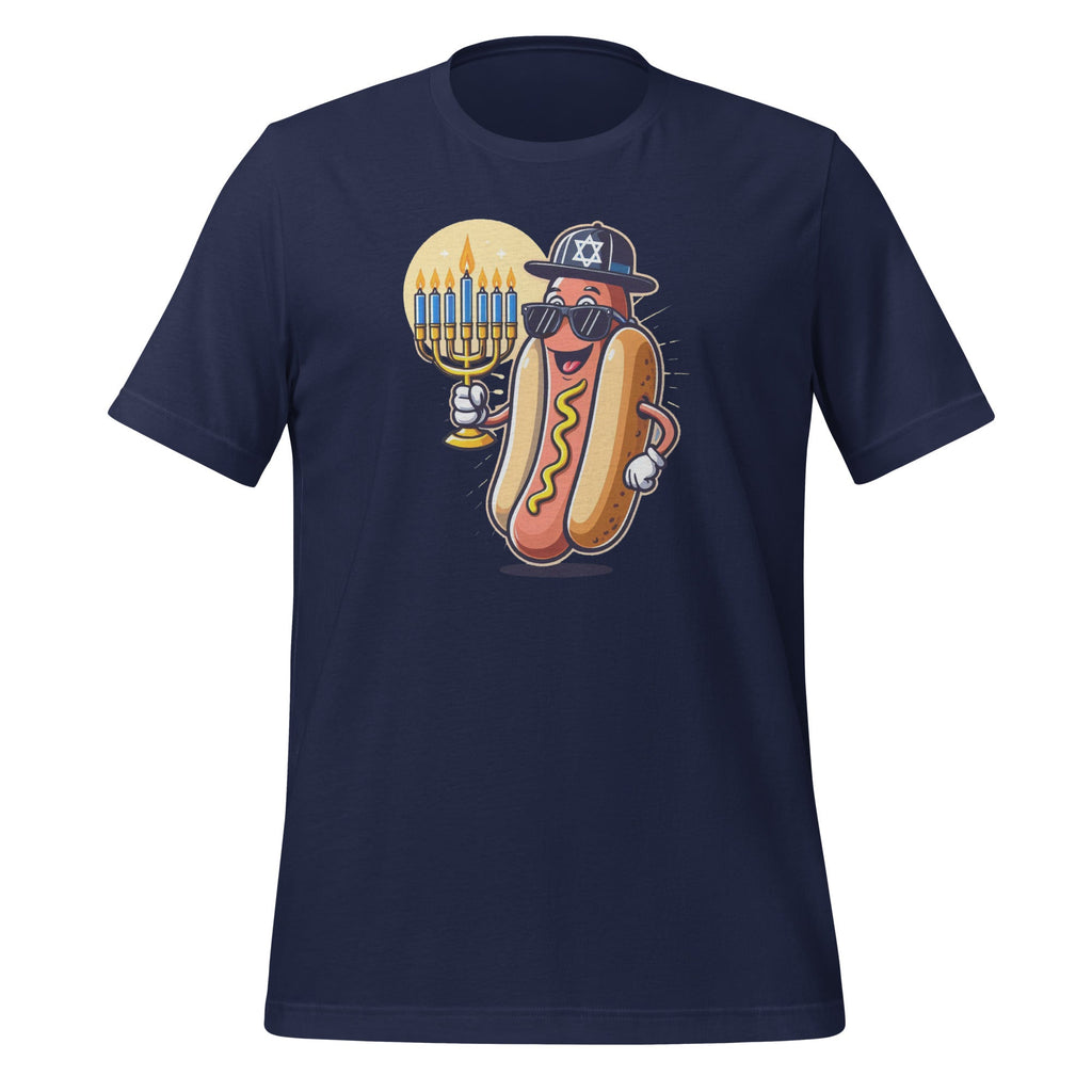 Jewish Hotdog Funny Food Hanukkah Pajamas Chanukah Jew product image 2