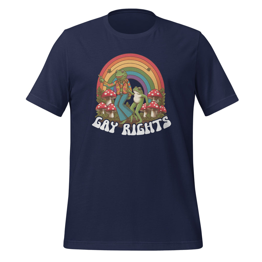 Rainbow Retro Say Gay Frog Toad Human Rights LGBT Equality product image 2