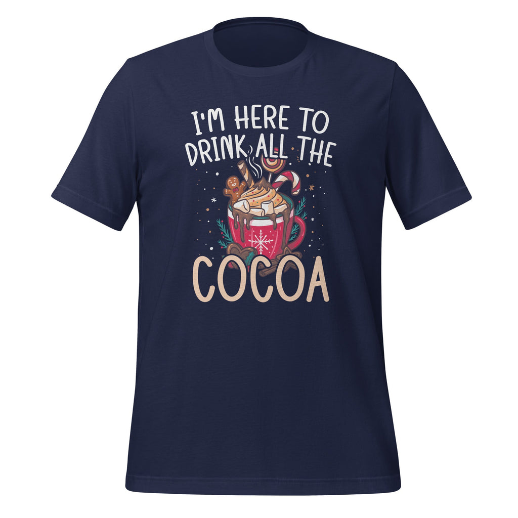 Here to Drink All Hot Cocoa Cute Funny Chocolate Covered product image 2