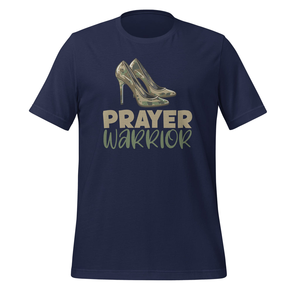 Camo Heels Prayer Warrior Faith God Jesus Christian Unisex product image 2