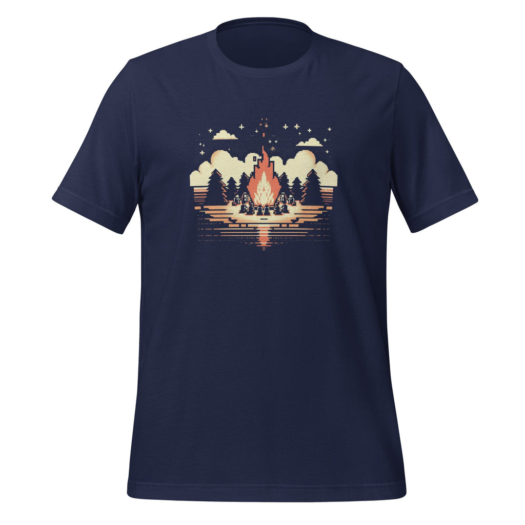 Campfire Pixelated Roasting Marshmallows Pixel Graphics product image 2