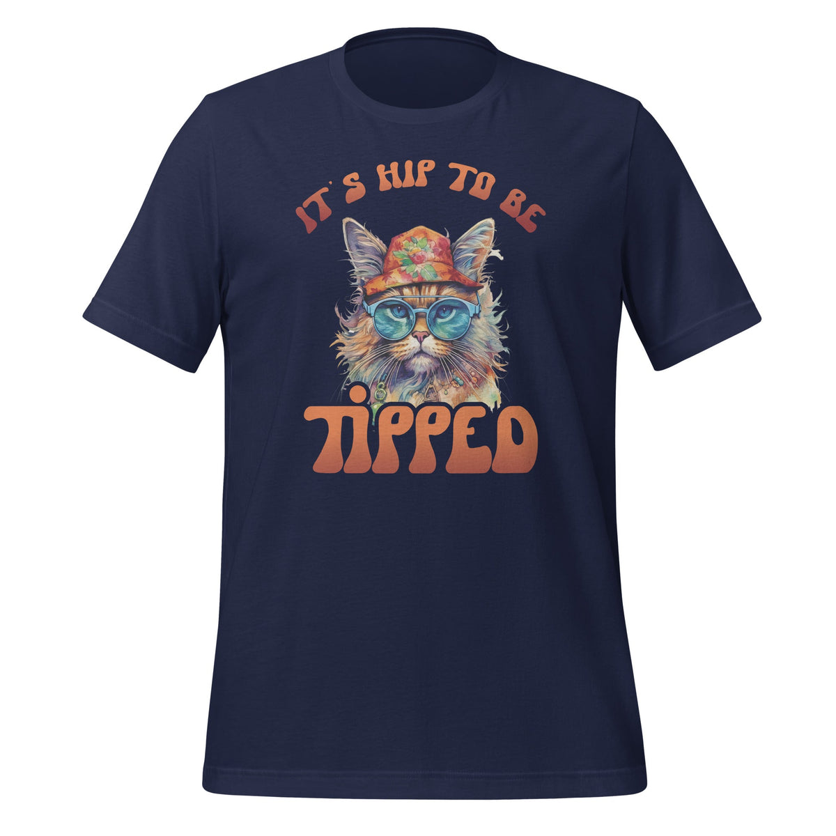 It's Hip To Be Tipped Colorful Cat With Sunglasses Bandana product image 2