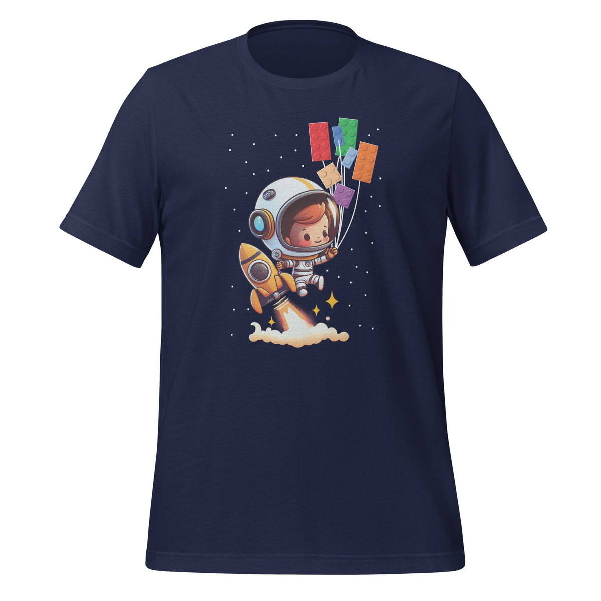 Building Blocks Bricks Space Astronaut Funny Master Builder product image 2