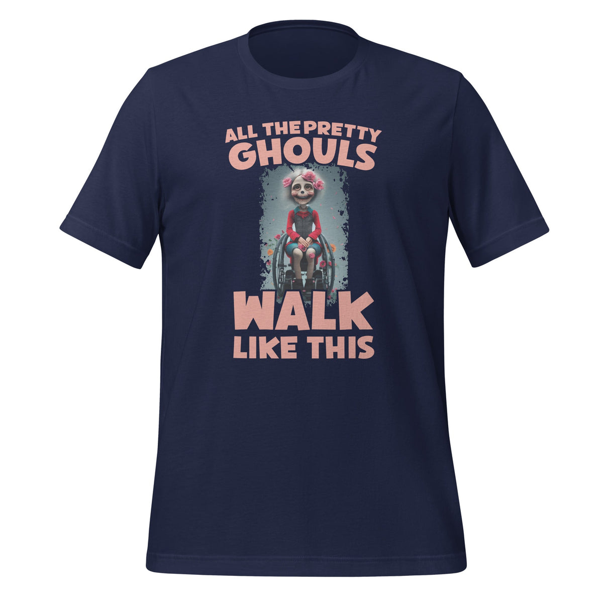 Pretty Ghouls Walk Like This Funny Wheelchair Halloween product image 2