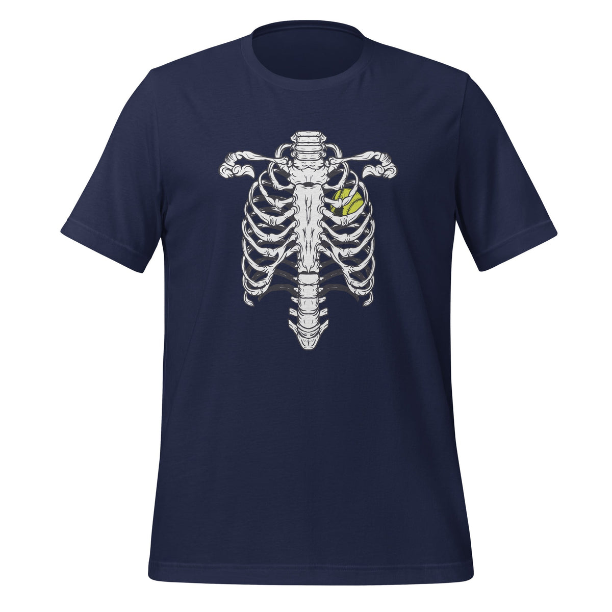 Softball Heart Skeleton Rib Cage Halloween Sports Lover product image 2