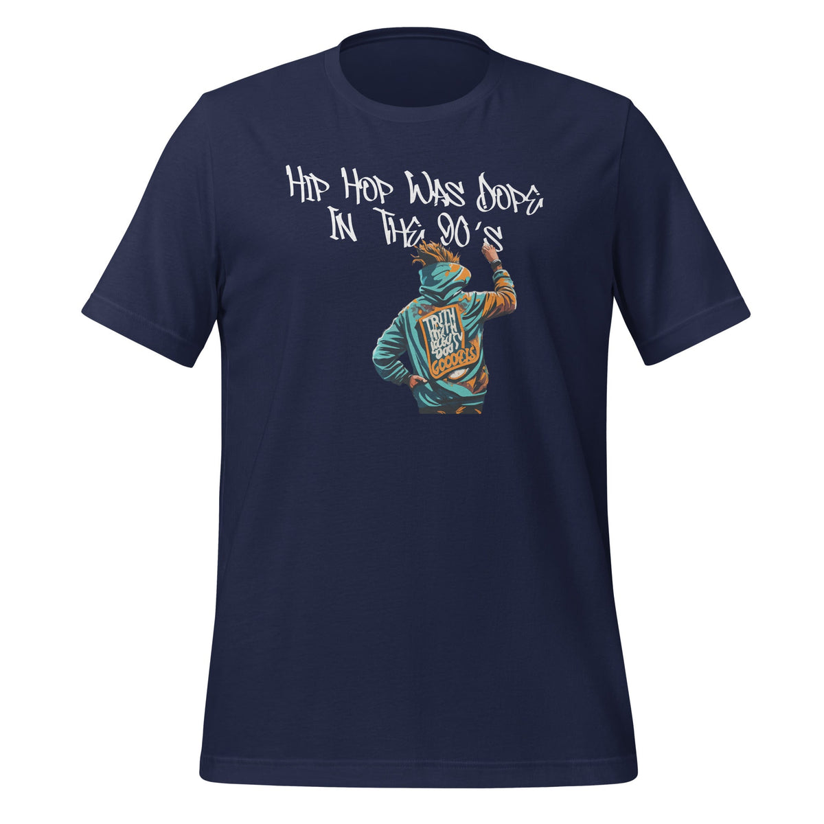 HIP HOP WAS DOPE IN THE 90s Graffiti Retro Rap Music Unisex product image 2