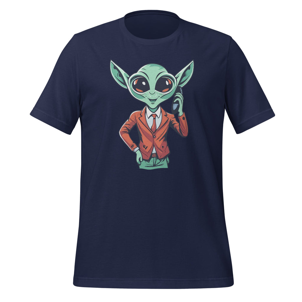 Alien Boss Managing CEO Calling Bosses Day Unisex T-Shirt product image 2