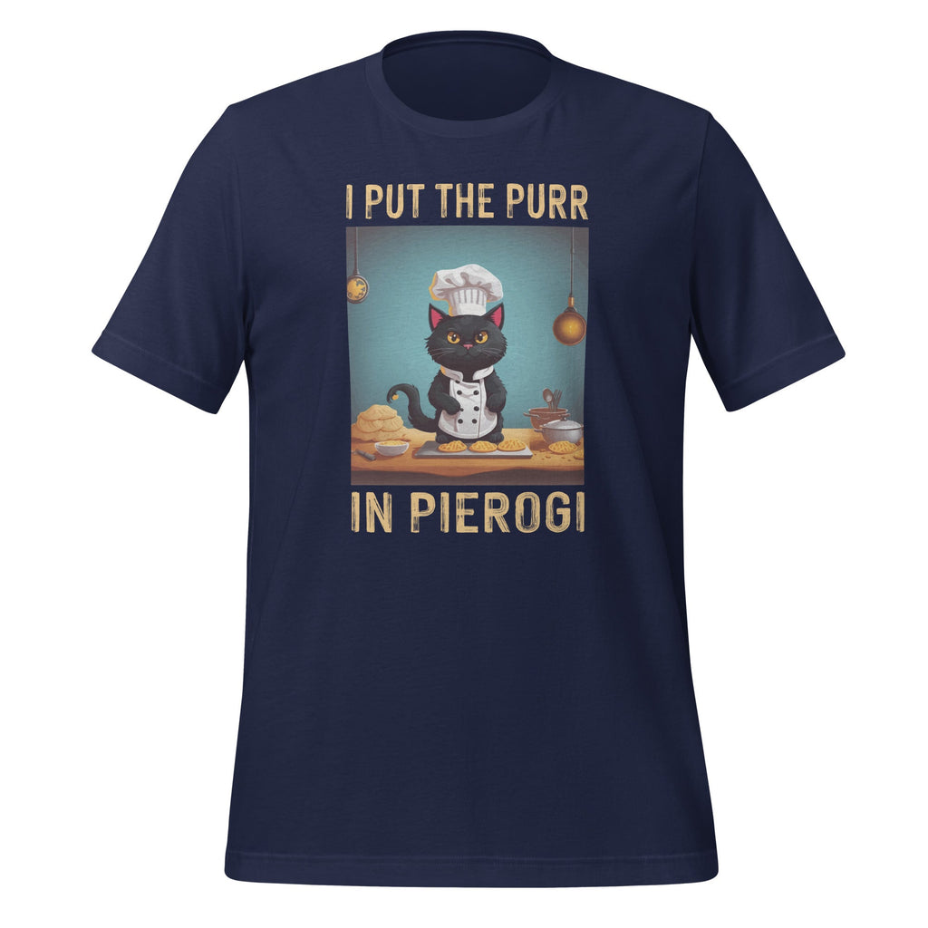 I Put The Purr In Pierogi Cat Polish Food Animal Lover product image 2