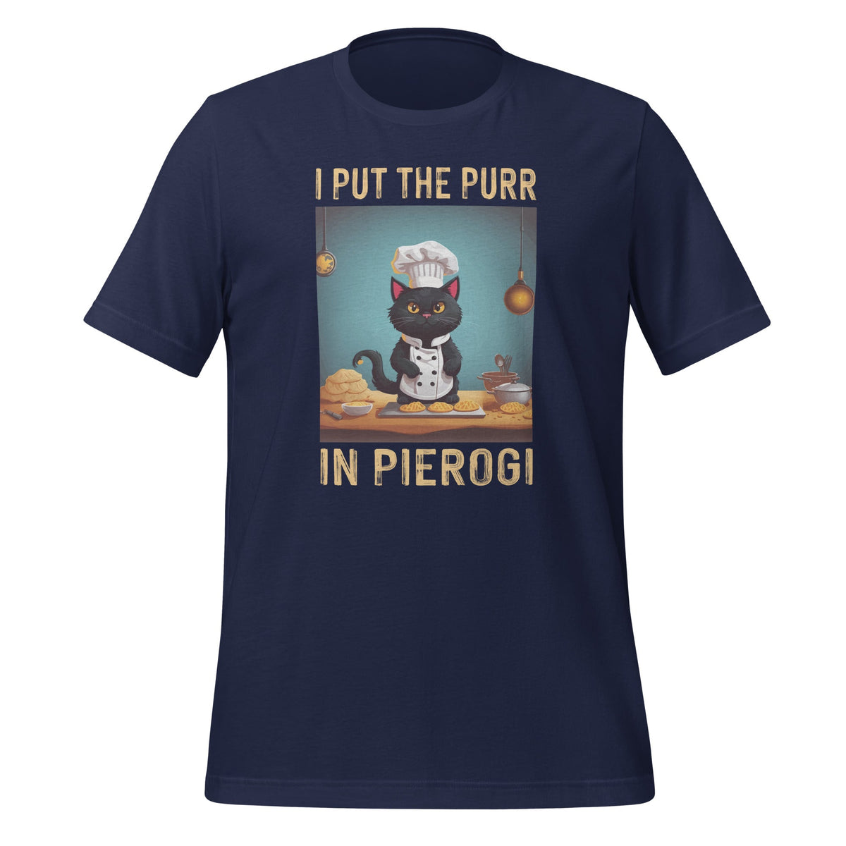 I Put The Purr In Pierogi Cat Polish Food Animal Lover product image 2