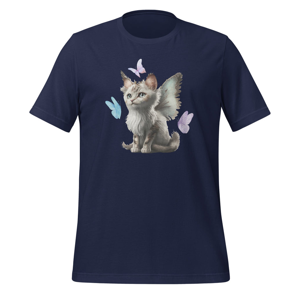 Cute y2k Aesthetic Cat Butterfly Fairy Cyber 2000s Graphic product image 2