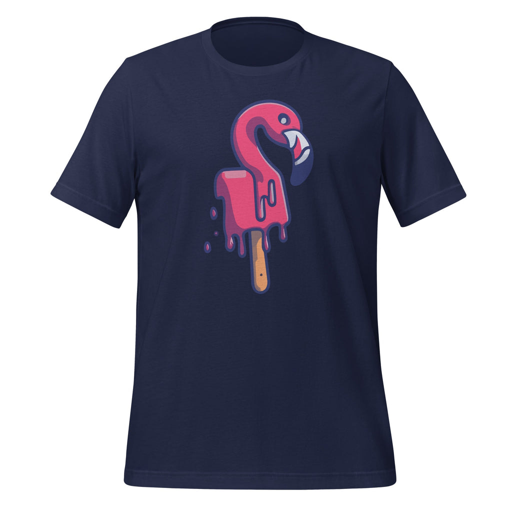 Flamingo Bird Ice Pop Cream National Dessert Day Unisex product image 2