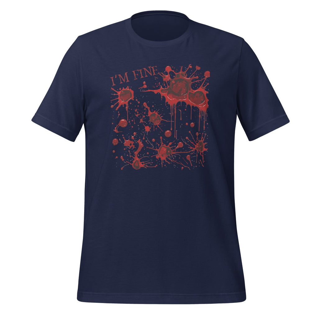 I'm Fine Bloody Hand Bloodstained Blood Splatter Halloween product image 2
