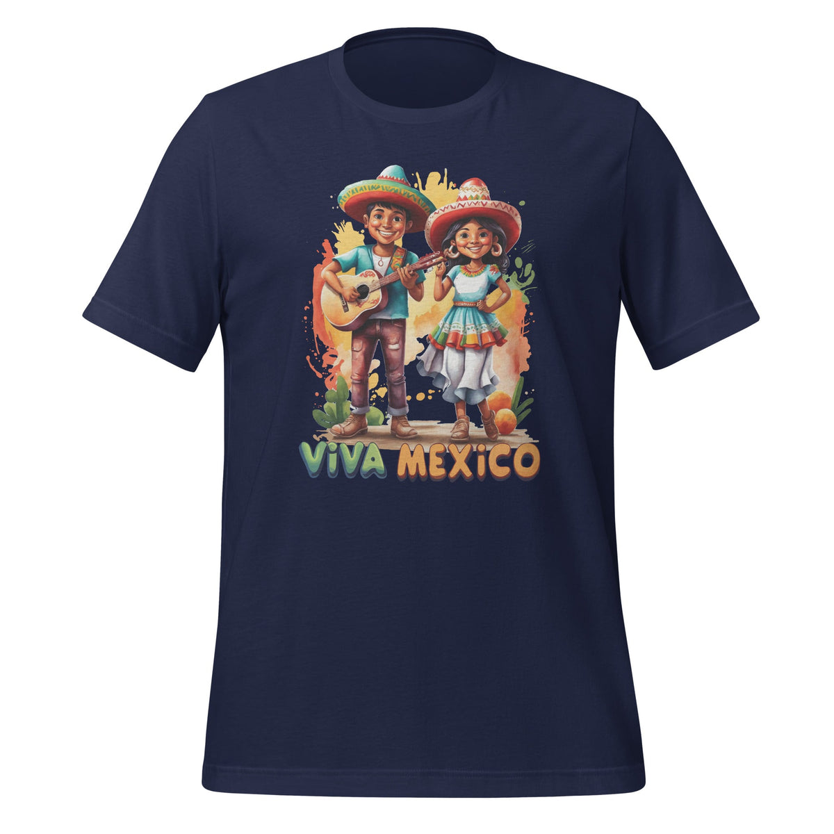 Viva Mexico Boy Girl Maracas Guitar Mexican Independence product image 2
