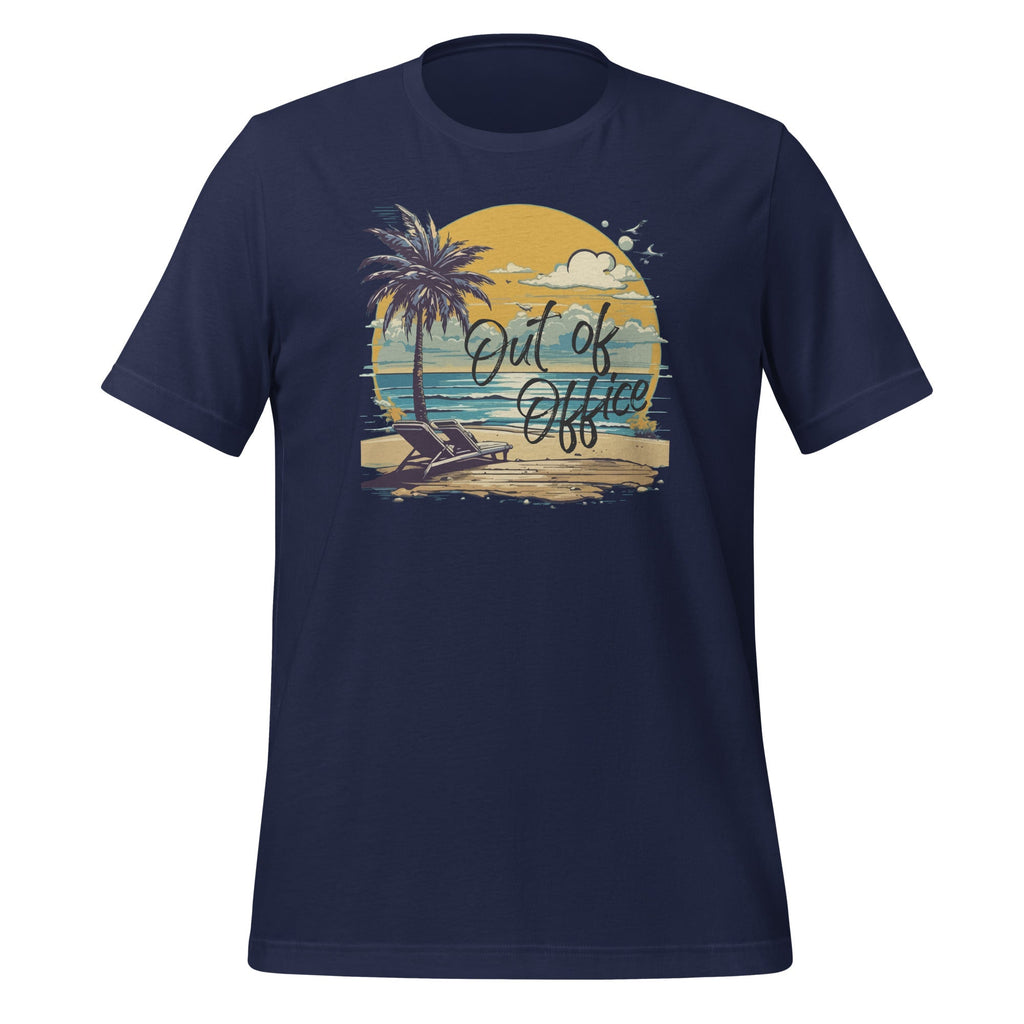 Out of Office Beach Graphic Funny Freelancers Halloween product image 2