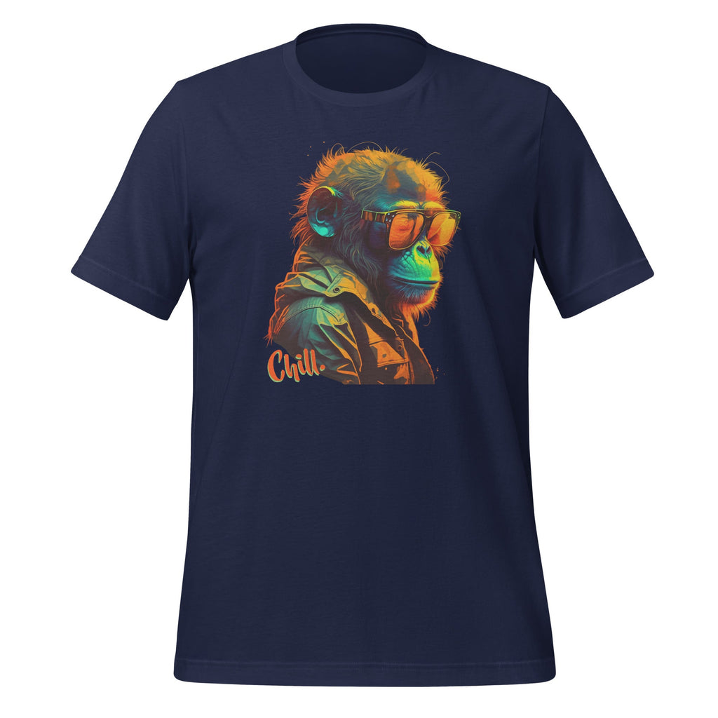 Retro Groovy Ape Sunglass Synthwave Nostalgia Unisex T-Shirt product image 2