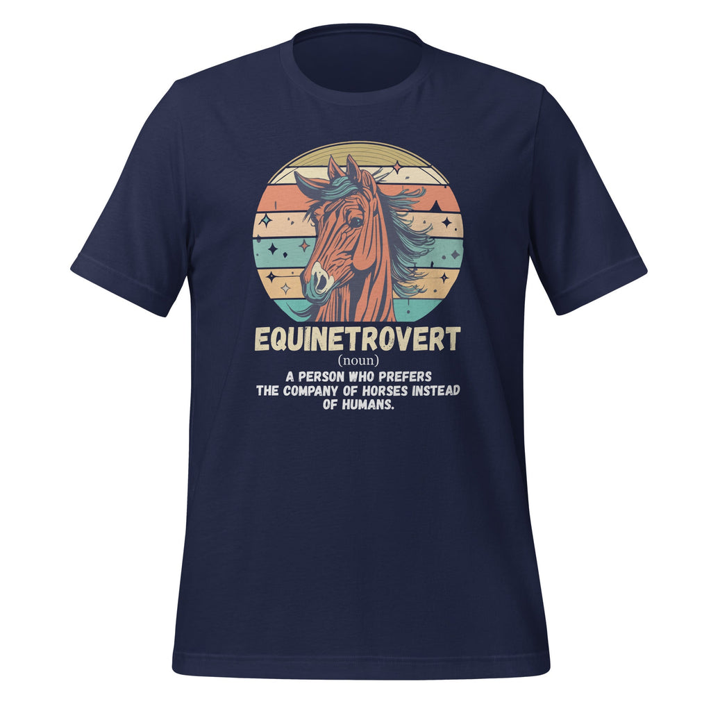 Equinetrovert Person Who Prefers Company of Horses product image 2