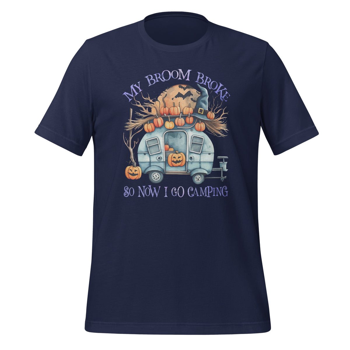 My Broom Broke So Now I Go Camping Halloween Family Lover product image 2
