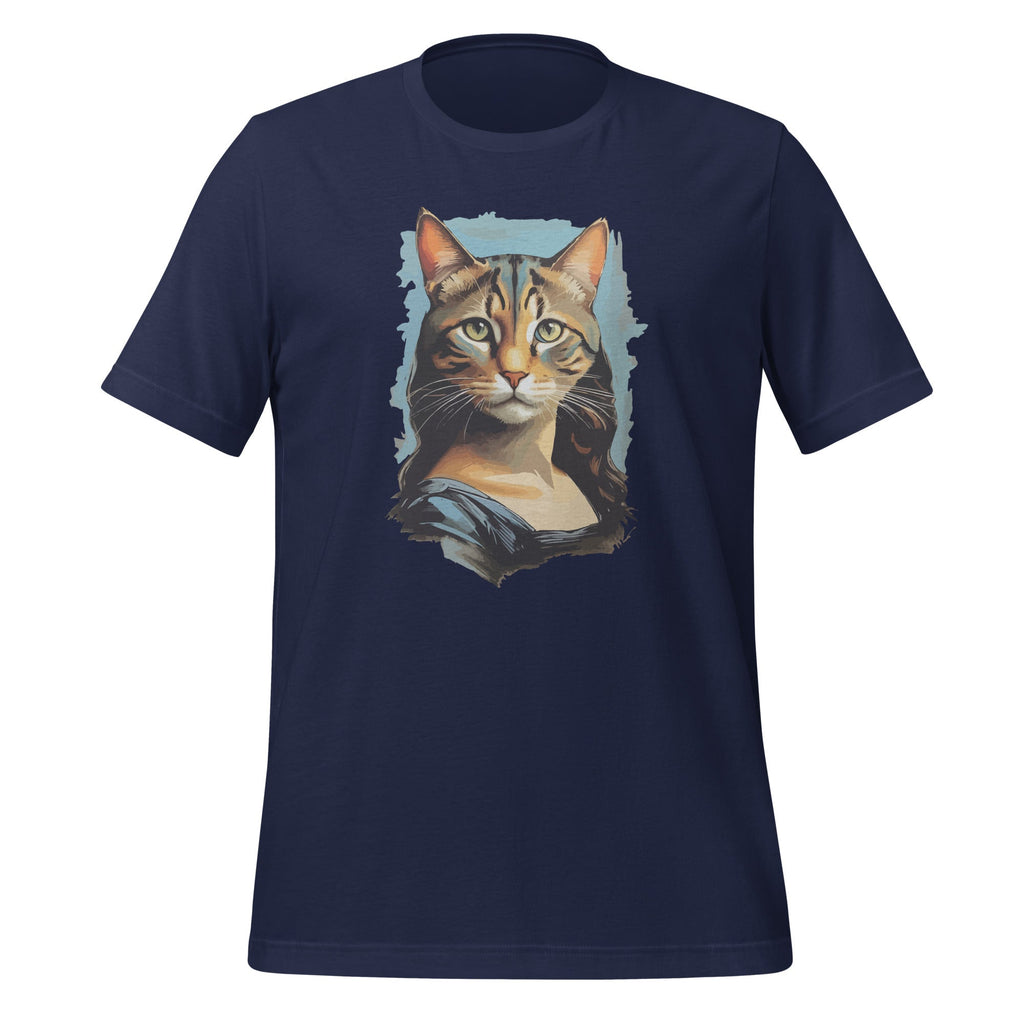Meowing Lisa Funny Cat Graphic Art Kitten Lover Unisex product image 3