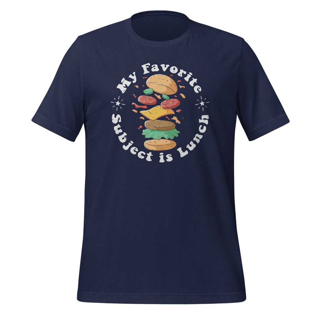 My Favorite Subject Is Lunch Lady Cafeteria Crew Retro product image 3