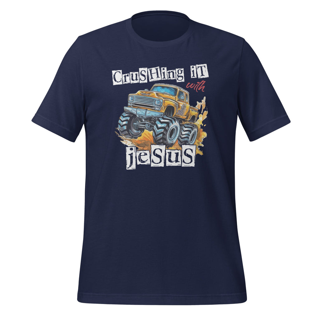 Crushing It With Jesus Christian Faith Monster Trucks product image 3