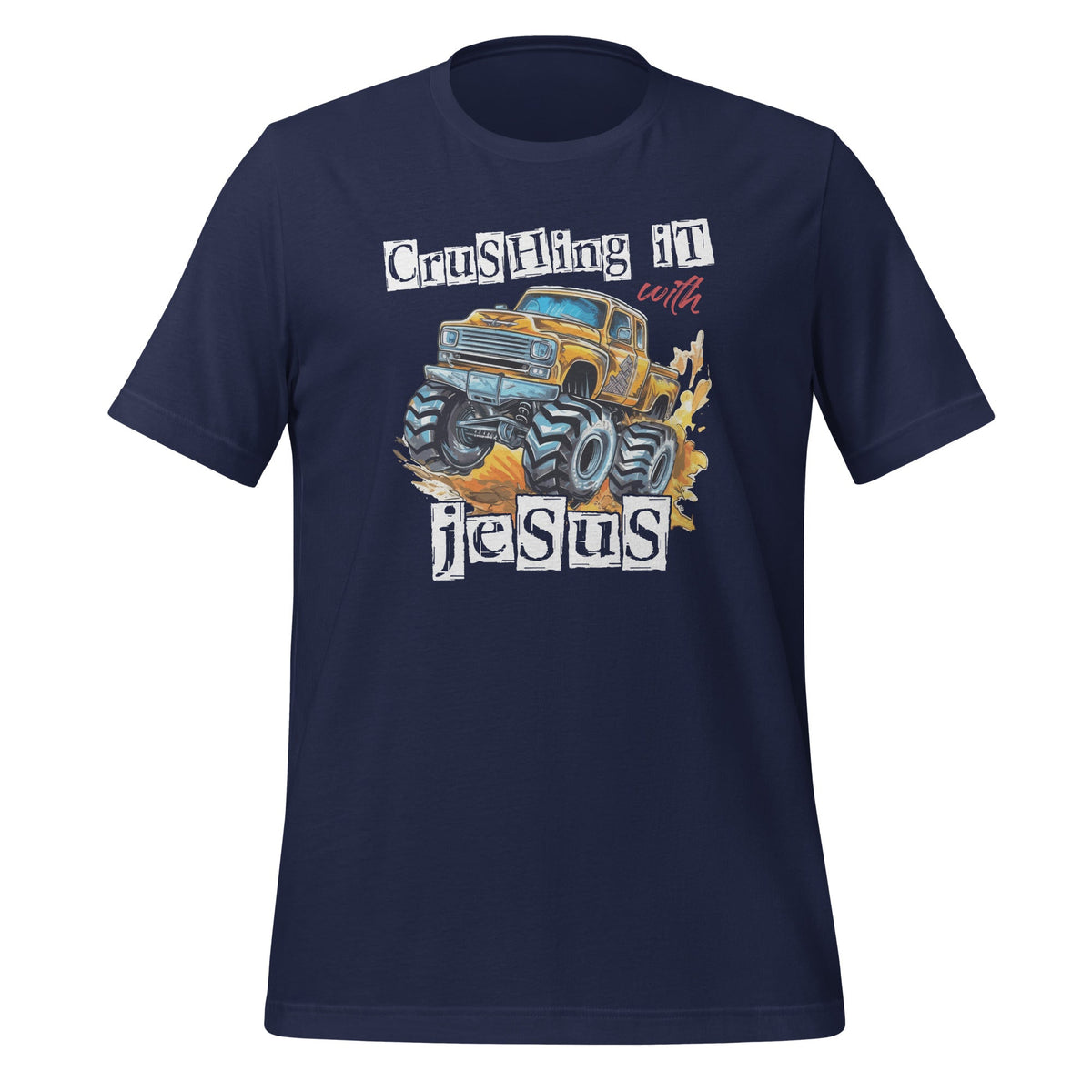 Crushing It With Jesus Christian Faith Monster Trucks product image 3