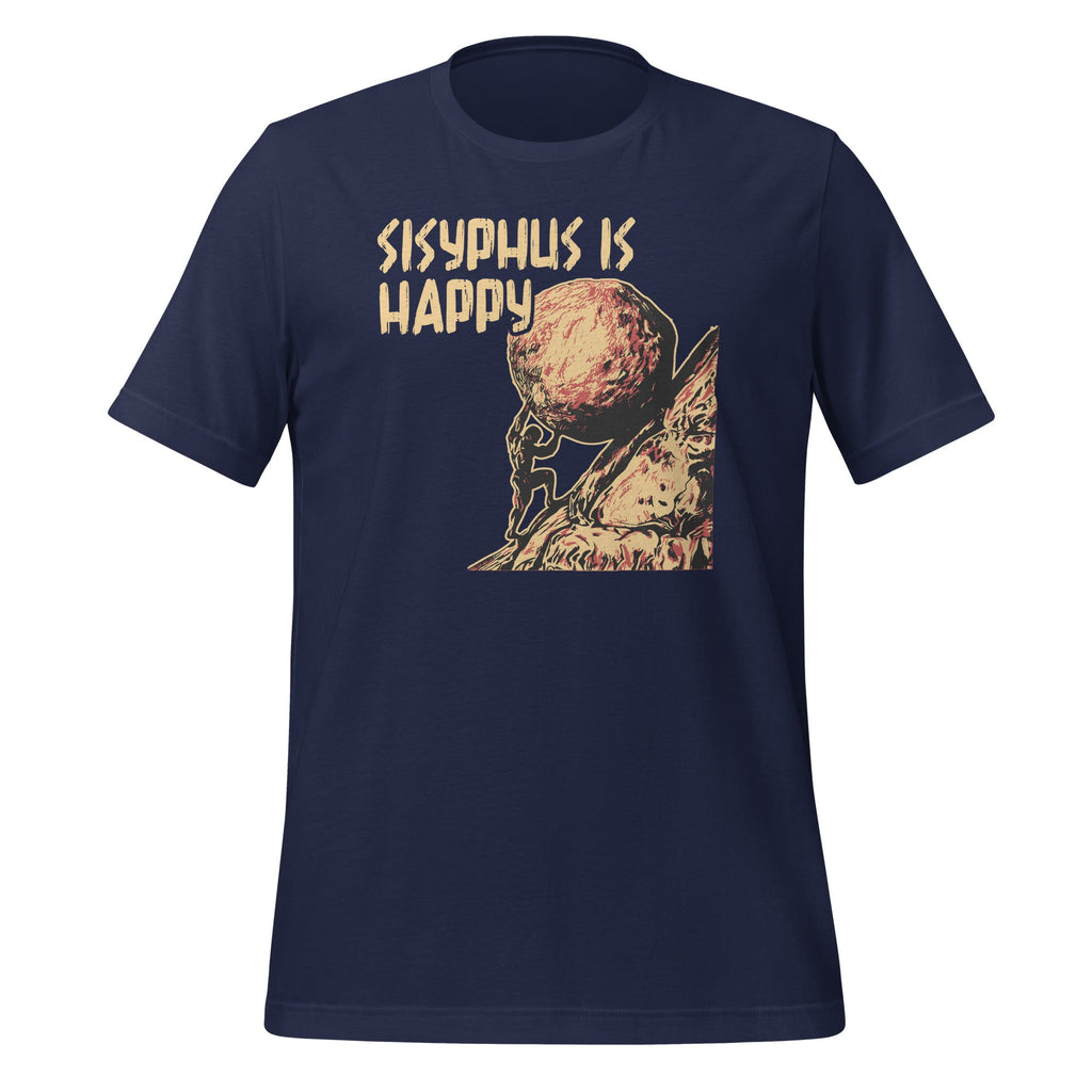 Sisyphus Is Happy Funny Greek Myth Meme Philosophy product image 3