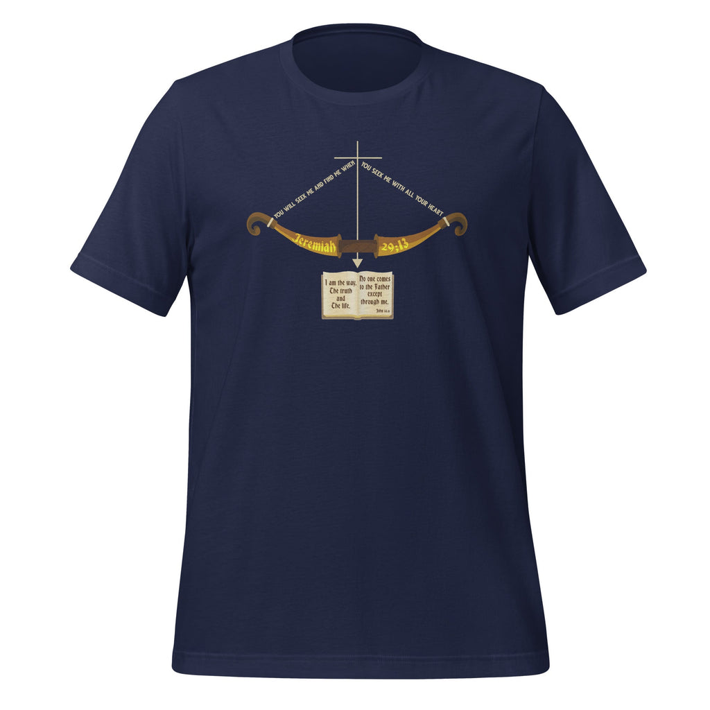 Set Your Christian Sights On Jesus Archery Unisex T-Shirt product image 3