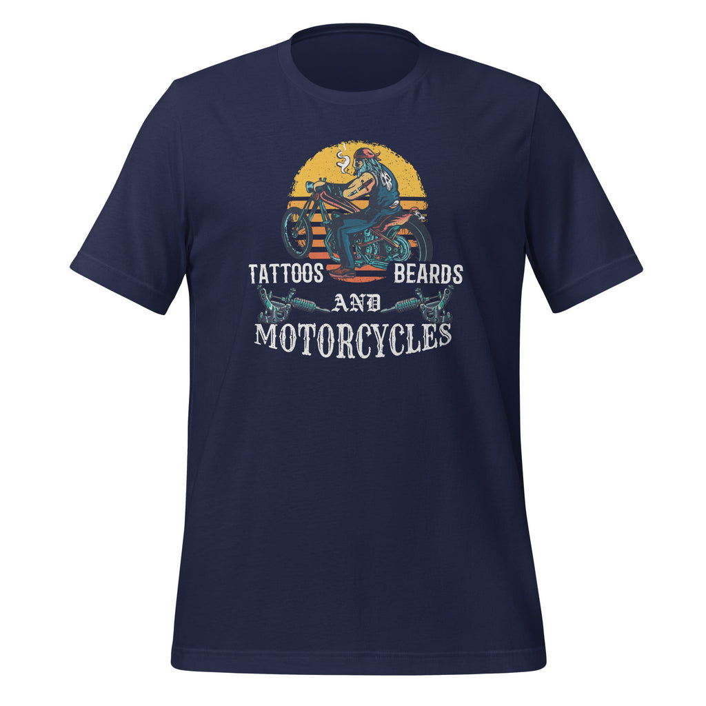 Tattoos Beards And Motorcycles Tattooed Bearded Biker product image 3