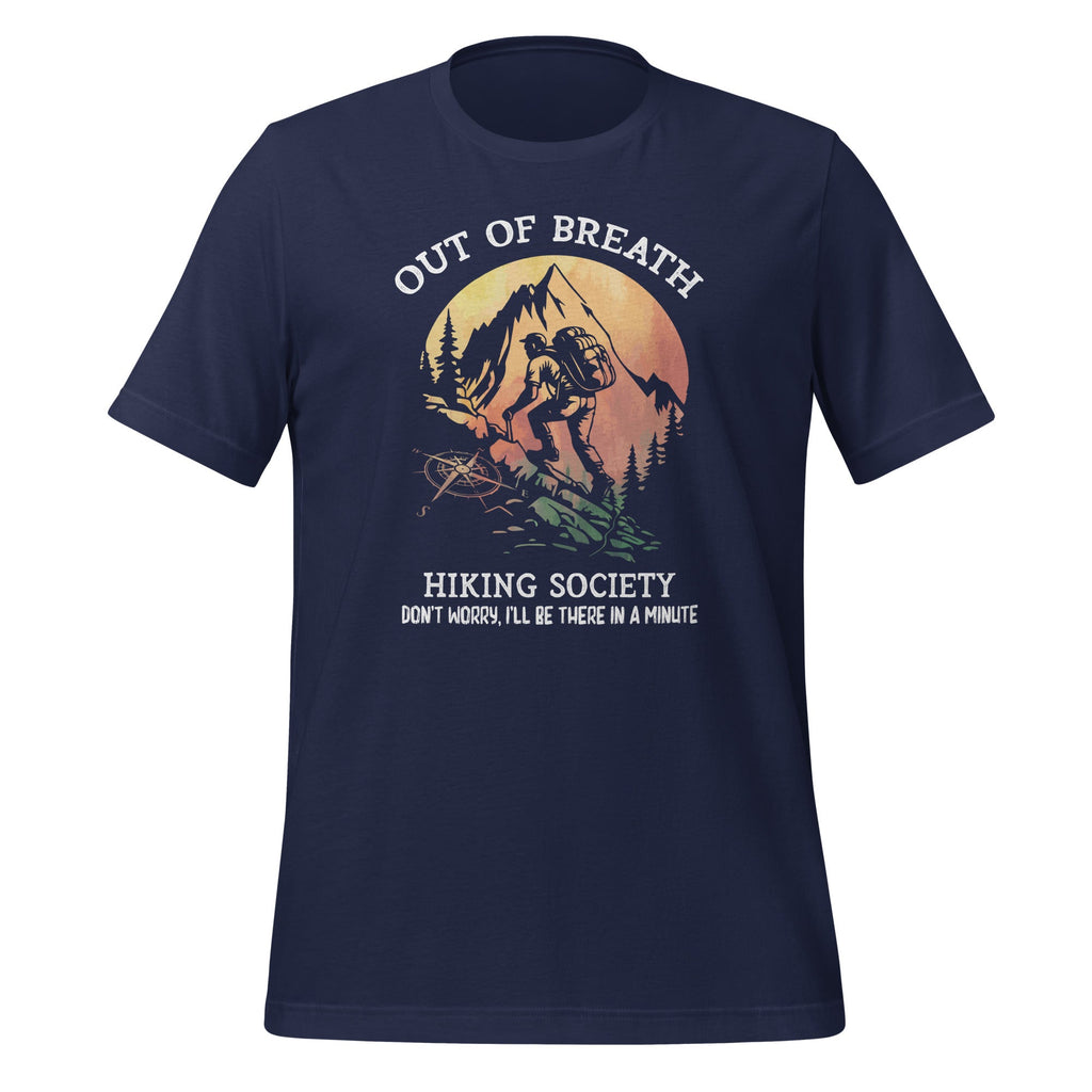 Out of Breath Hiking Society Don't Worry Mountains Unisex product image 3