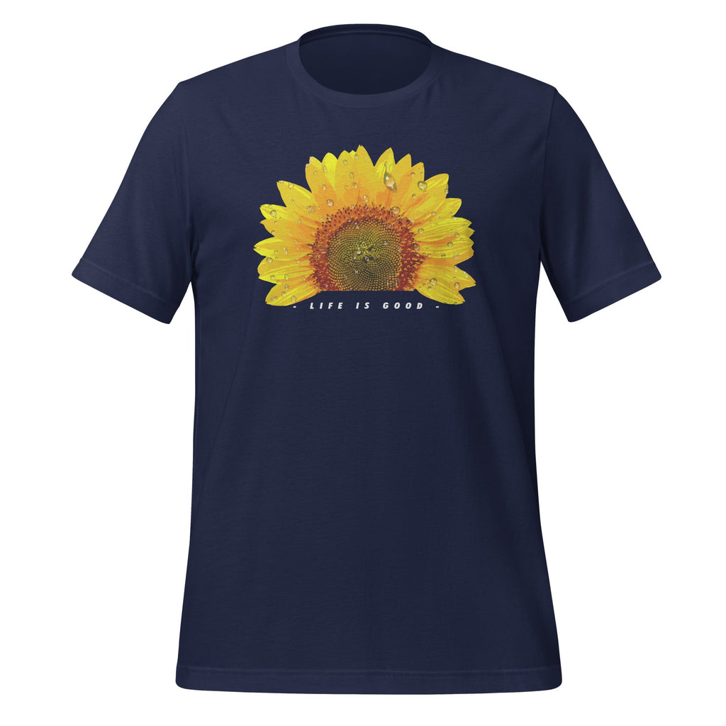 Life Is Funny Really Good Sunflower Graphic Art Unisex product image 3
