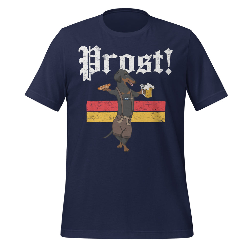 Oktoberfest Wiener Dog Prost German Costume Unisex T-Shirt product image 3