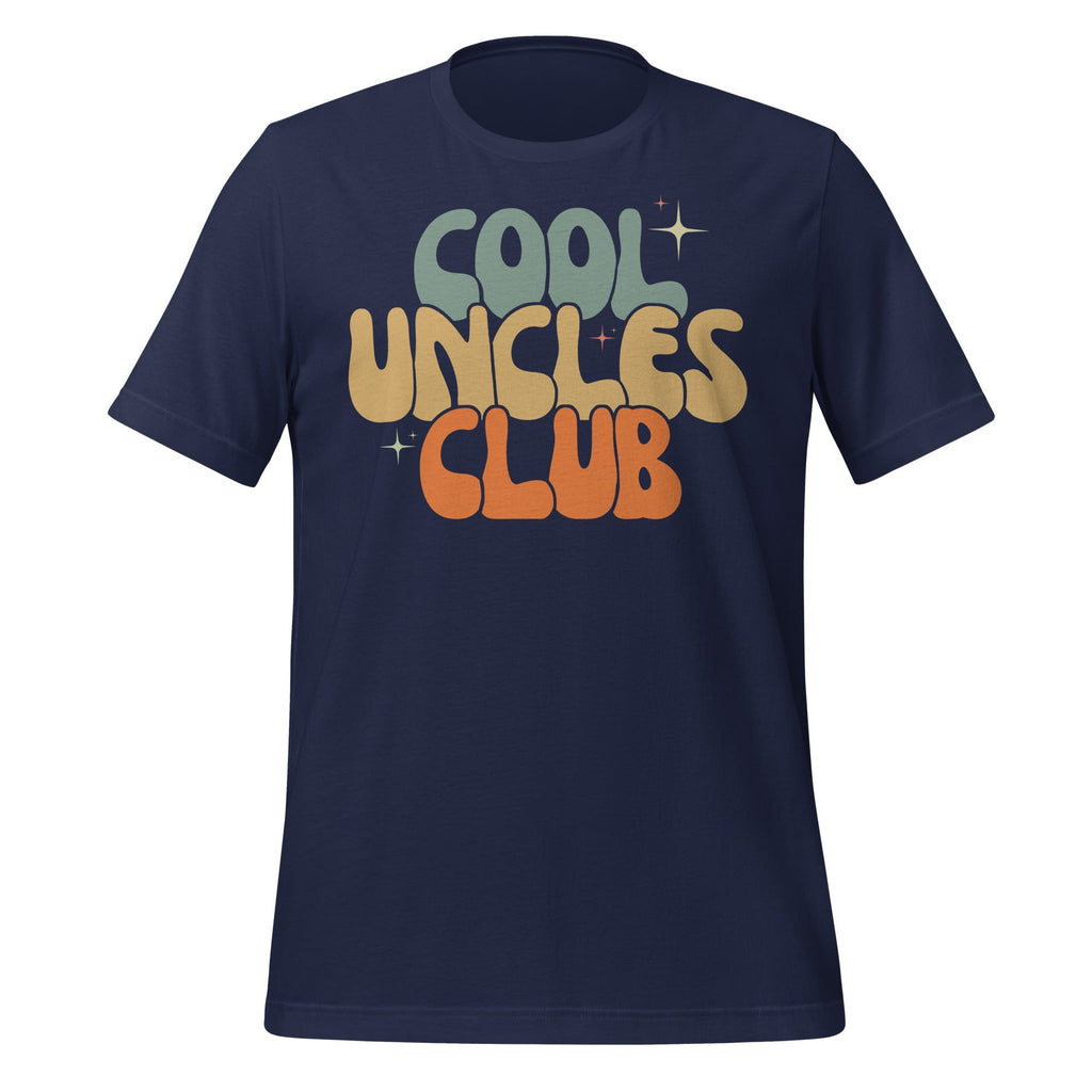 Retro Groovy Cool Uncles Club Funny New Uncle Unisex T-Shirt product image 3