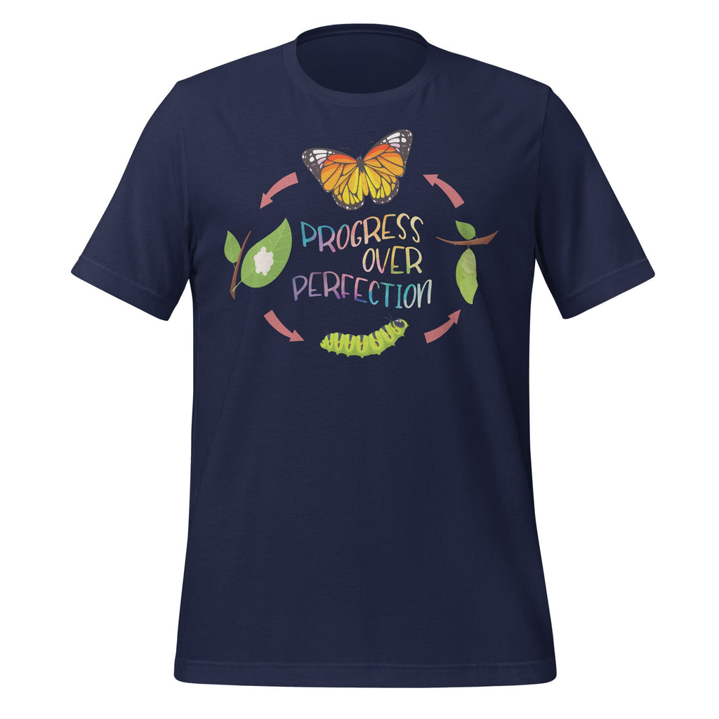 Progress Over Perfection Caterpillar Back To School Teacher product image 3