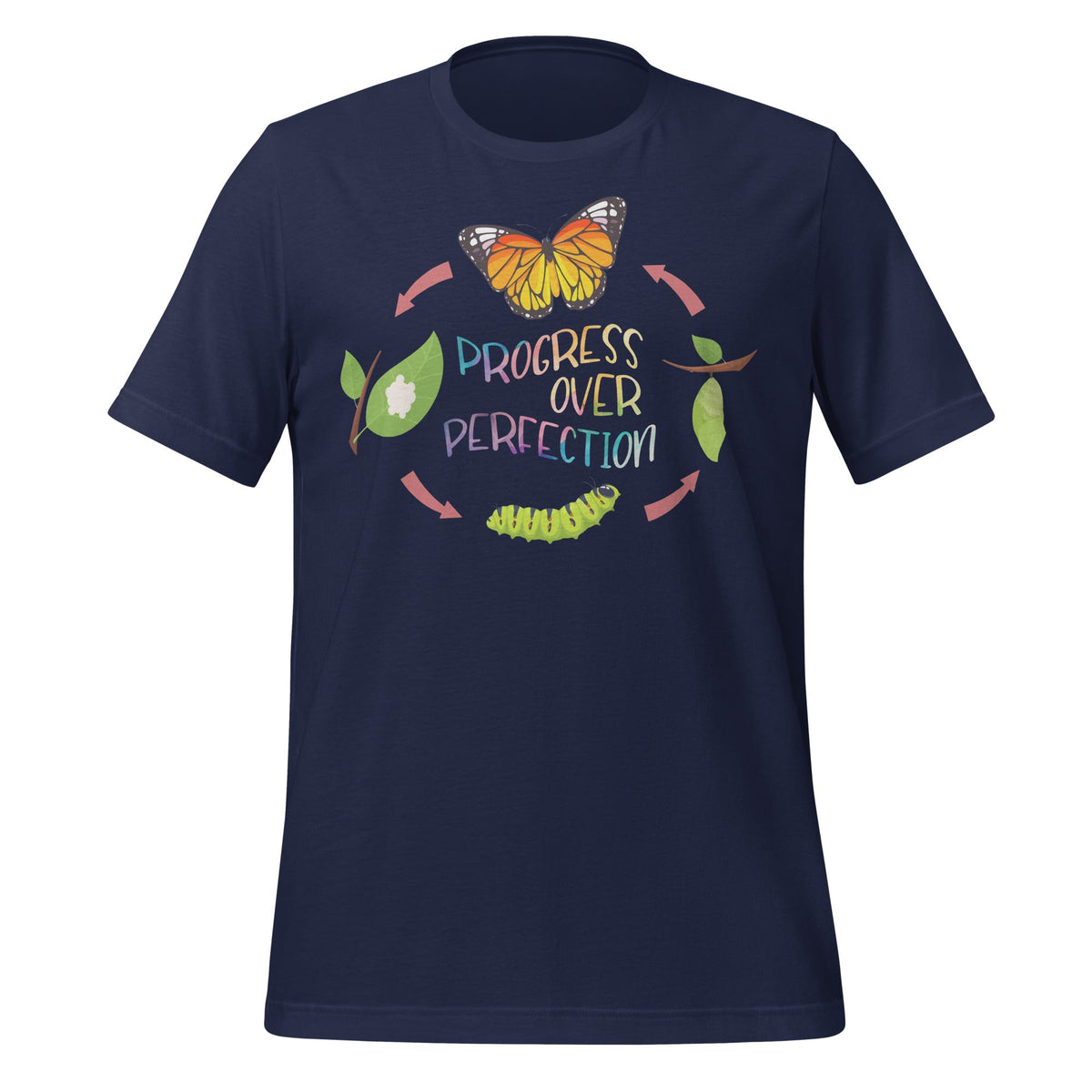 Progress Over Perfection Caterpillar Back To School Teacher product image 3