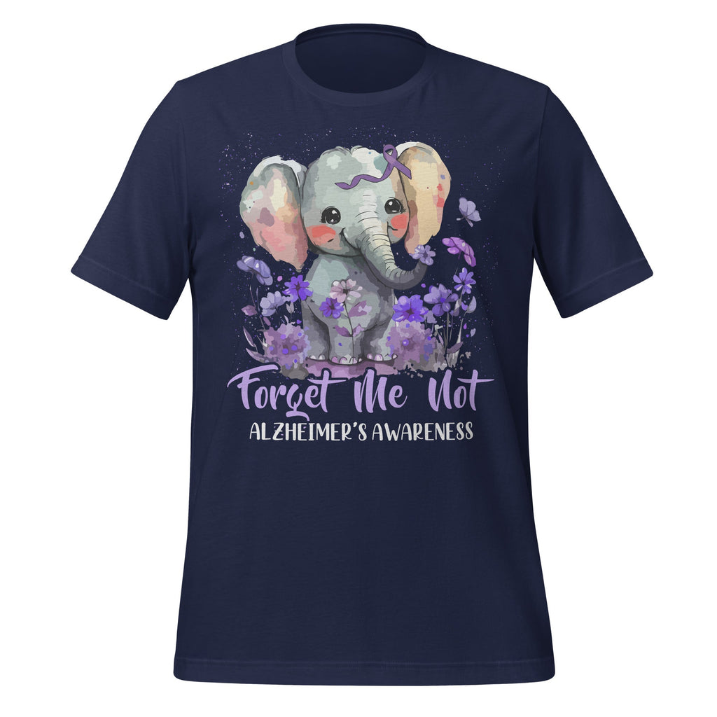 Elephant Flower Forget Me Not Alzheimers Awareness Month product image 3