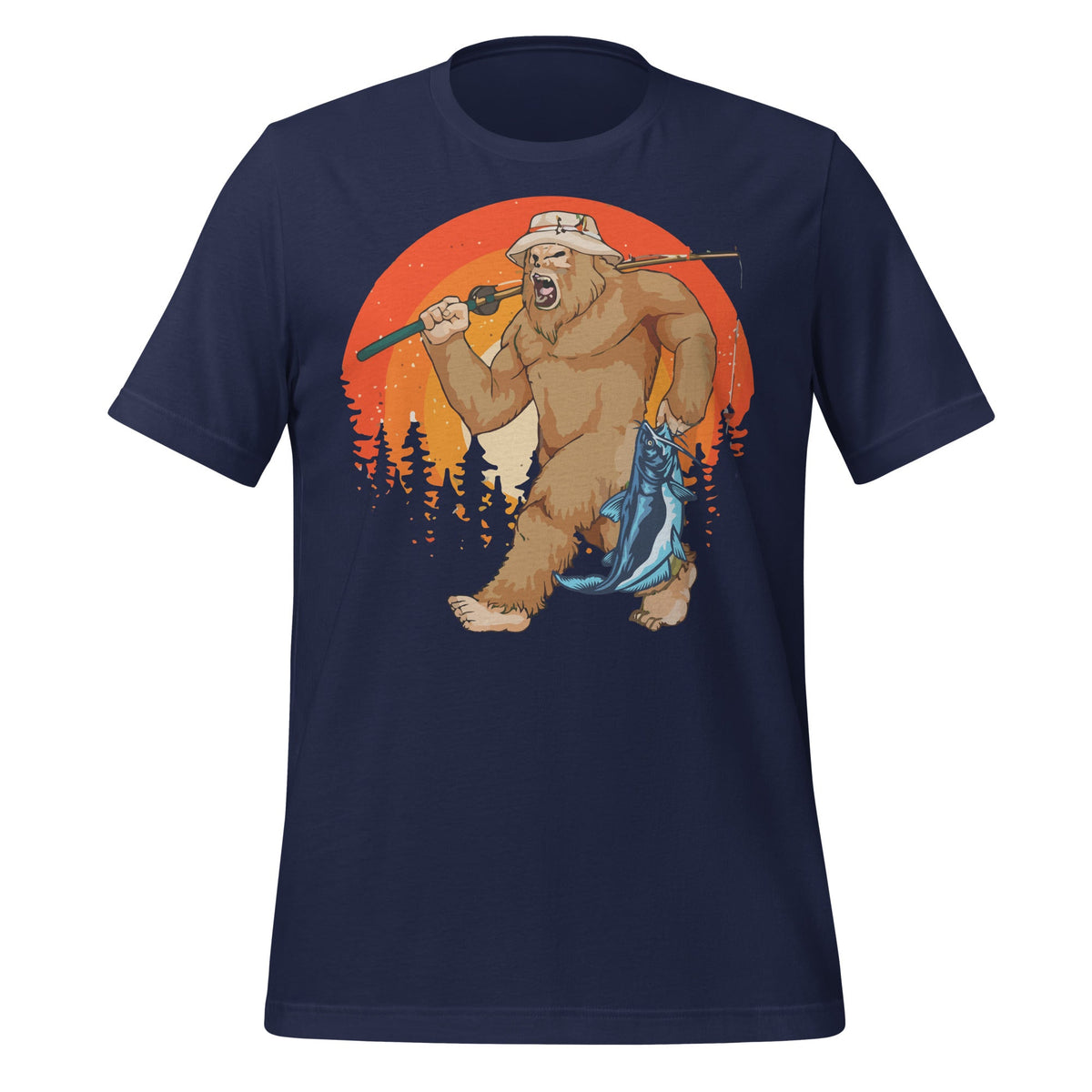 Catfishing Bigfoot Hunting Fisherman Outdoor Fishing Unisex product image 3