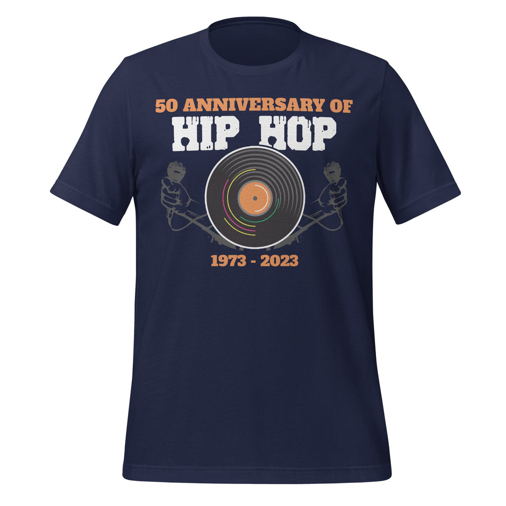50 Years Hip Hop Music Vinyl Retro 50th Anniversary product image 3