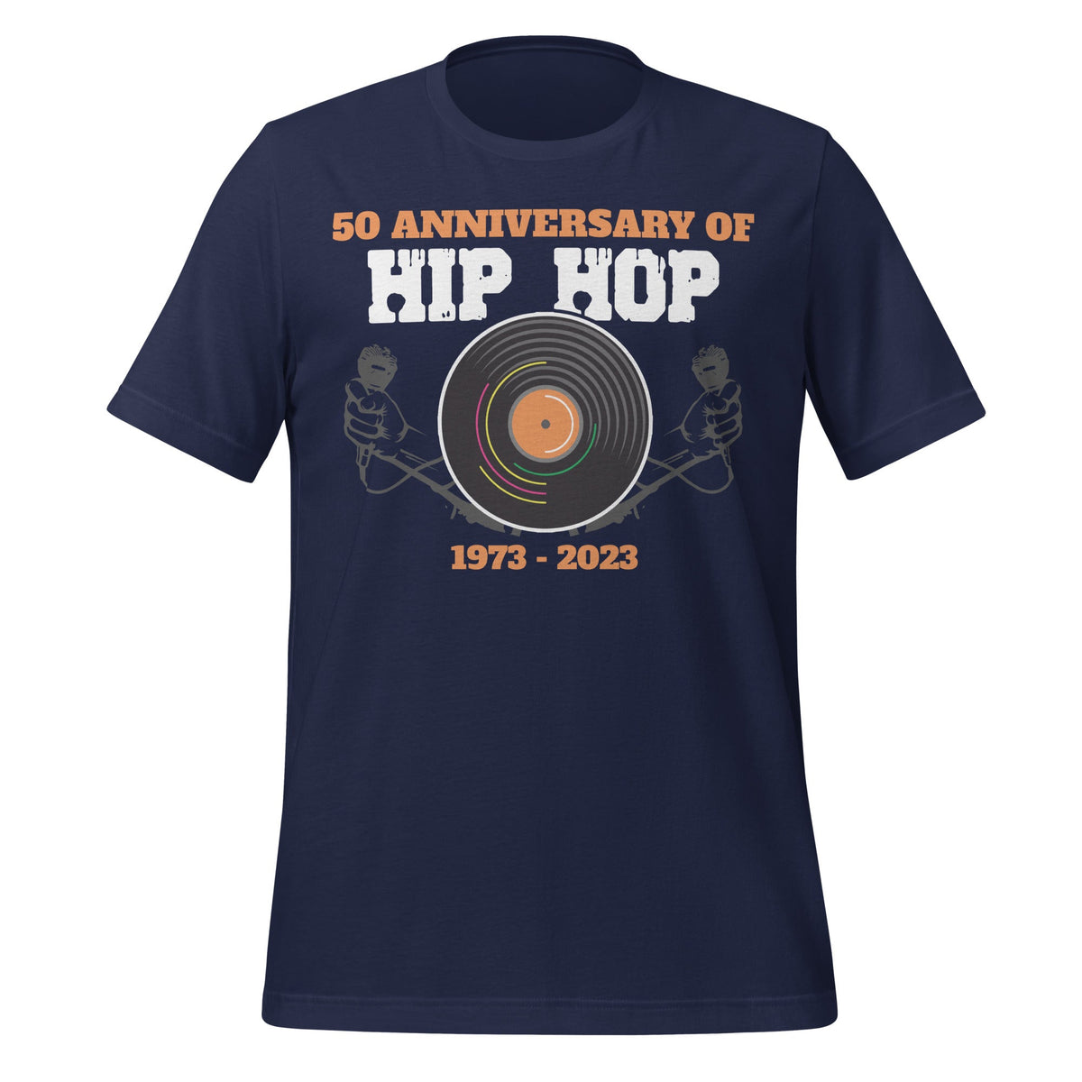 50 Years Hip Hop Music Vinyl Retro 50th Anniversary product image 3
