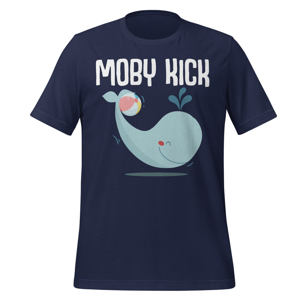 Moby Kick Kickball Sports Animal Unisex T-Shirt product image 3