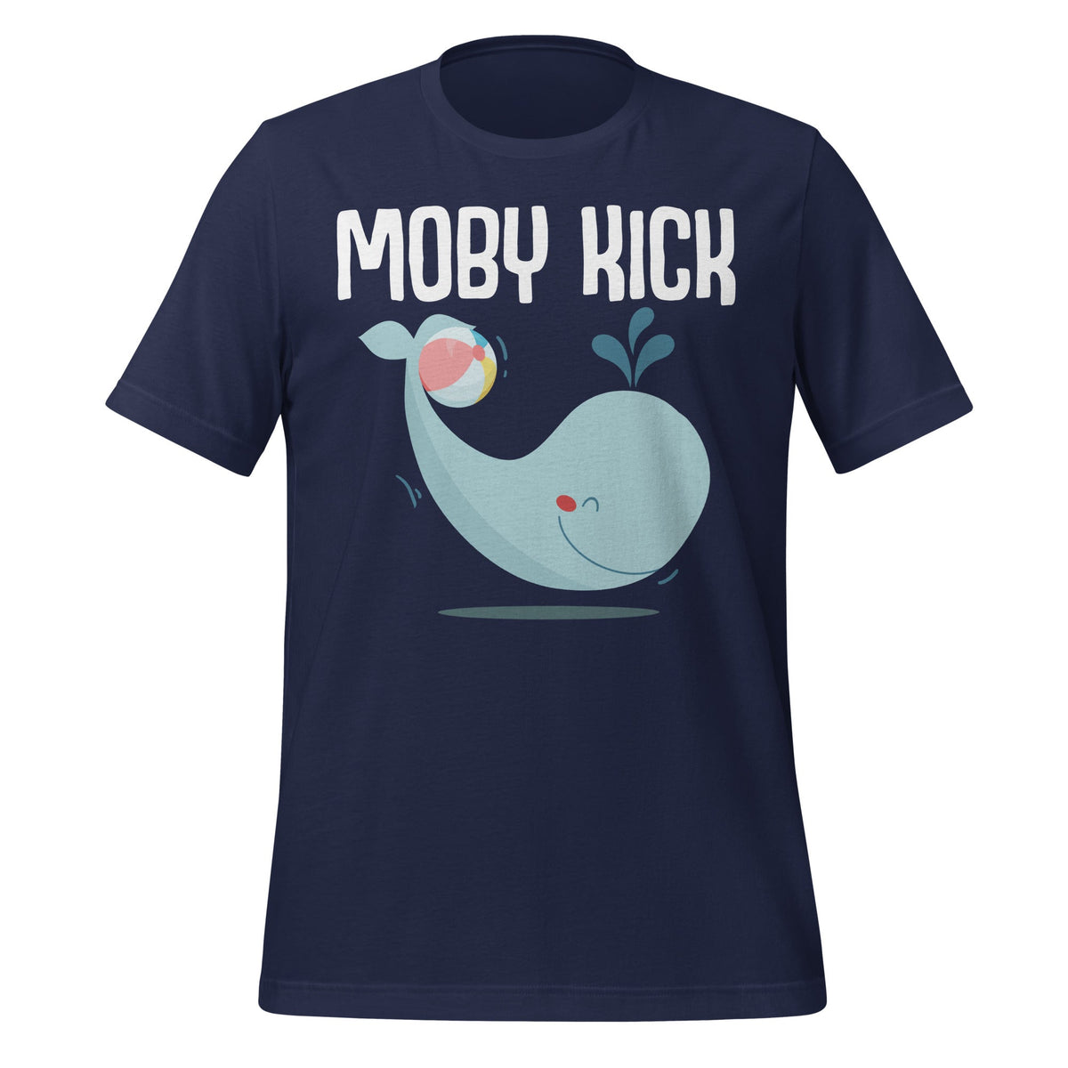 Moby Kick Kickball Sports Animal Unisex T-Shirt product image 3