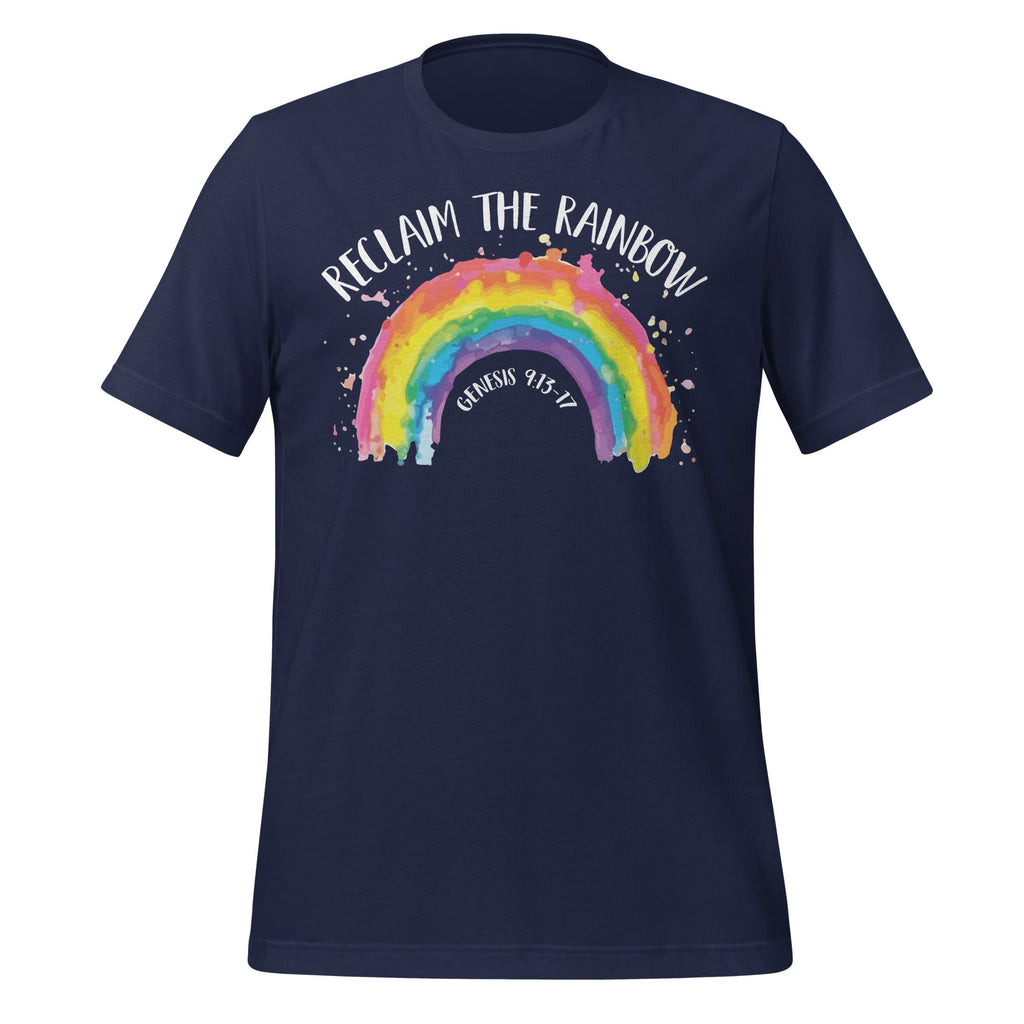 Reclaim the Rainbow Genesis 9.13-17 Bible Verse Unisex product image 3