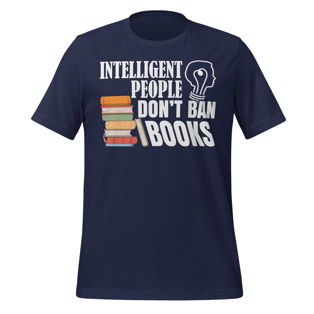 Intelligent People Don't Ban Books Reading Bookish product image 3