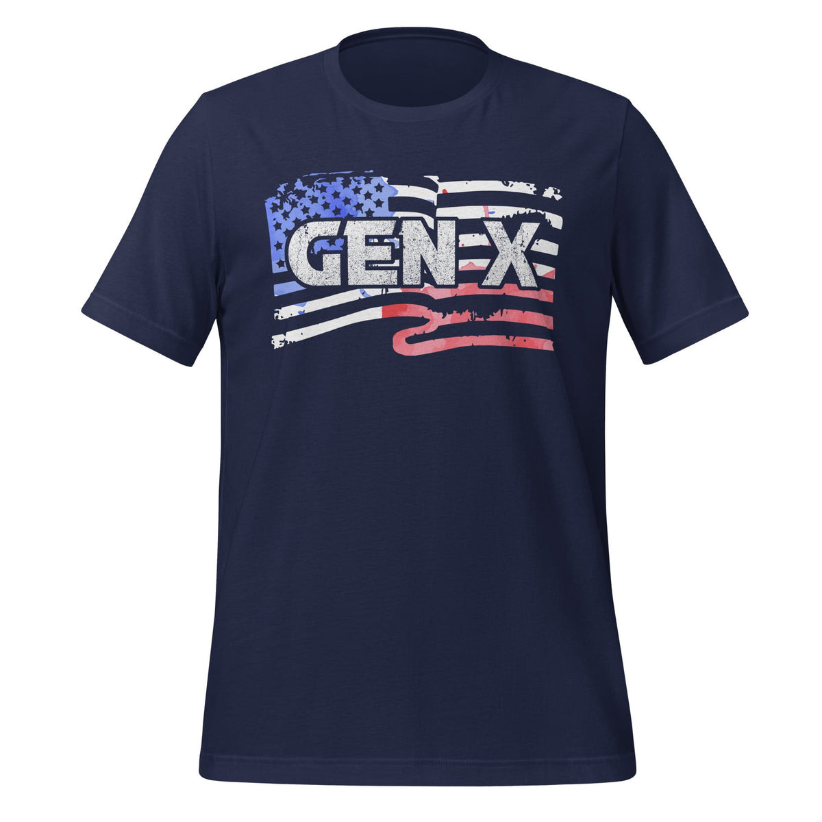 Generation X - Gen Xer - X American Flag Unisex T-Shirt product image 3