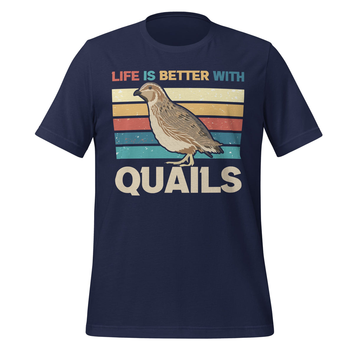 Life is Better With Quails Retro Quail Hunting Unisex product image 3