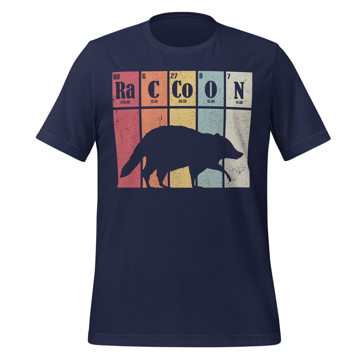Raccoon Periodic Table Elements Vintage Nerd Chemistry product image 3