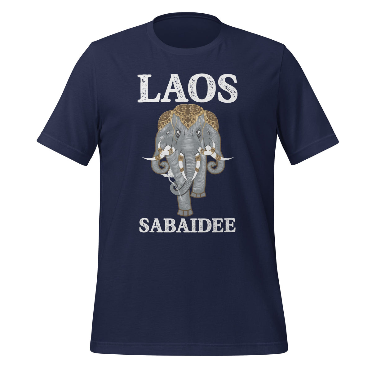 3 Headed Erawan Elephant Funny Laotian Vacation Souvenir product image 3