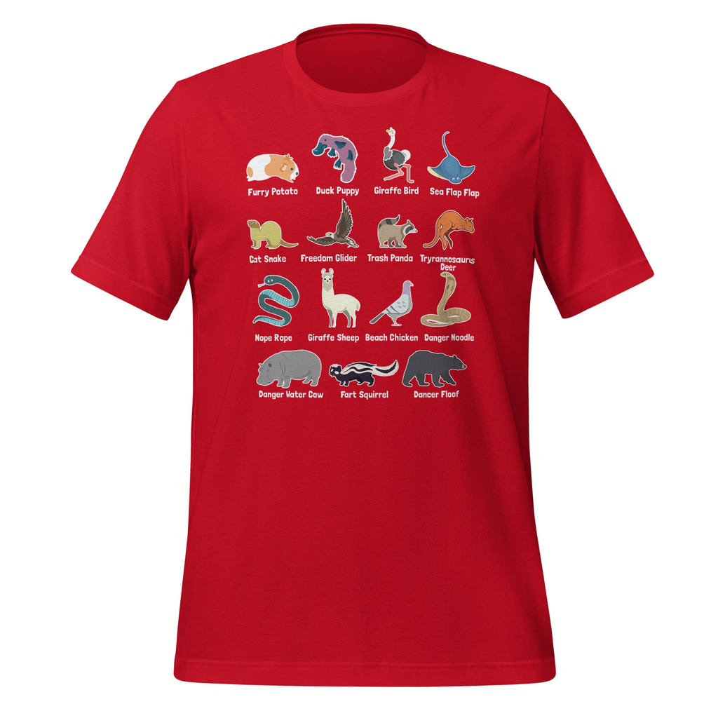 Animals Of The World - Rare Exotic Funny Memes Gift Unisex product image 4