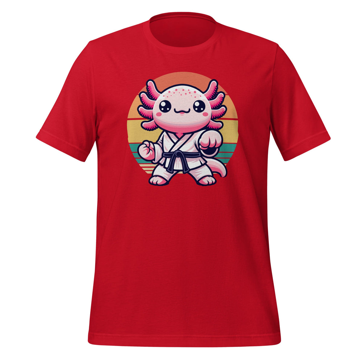Kawaii Axolotl Karate Funny Martial Arts Cute Taekwondo product image 4